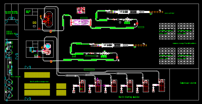 Otomatik Tam İçme Mineral Su Üretim Liniyası 4