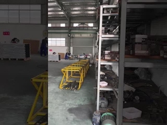 Alüminyum güneş çerçevesi İşleme atölyesinin panoraması