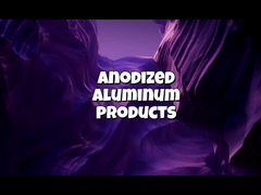 Alüminyum sınıfı 6063, kesilmiş, CNC, delinmiş, fırçalanmış, anodize edilmiş alüminyum ürünleri