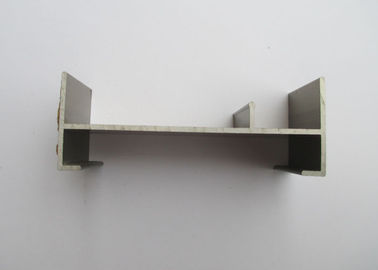 Golden Aluminium Sliding Door Profiles , Building Aluminium Section Profile Composite Heavy