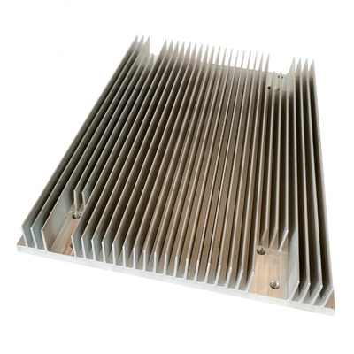 6063 T5 Aluminum Alloy Extrusion Heat Sink Profiles CNC Machining