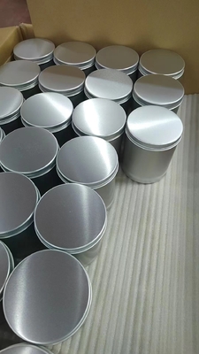 Food Grade 0.5L 500ml Big Aluminum Tin Box Tin Container Tin Jar With Screw Lid