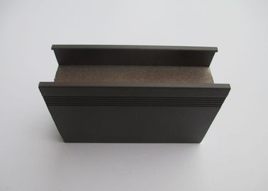 Decorative Anodized Aluminium Sliding Door Profiles , Aluminum Trim Extrusions 6063 T5