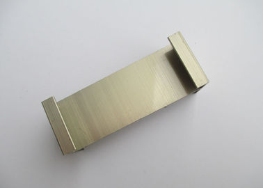 Golden Aluminium Sliding Door Profiles , Building Aluminium Section Profile Composite Heavy