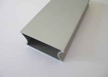 Decorative White Handrail extruded aluminum stock shapes Powder Coated 6000 Series