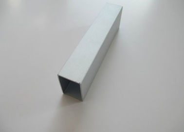 White Aluminum Square Tubing , Anodized Aluminum Pipe 3.0MM Wall Thickness