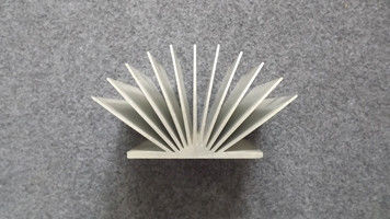 Metal Turning CNC Machining Aluminium Heat Sink Profiles High Precision