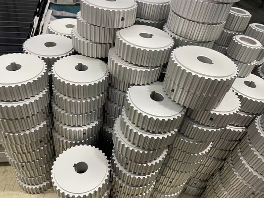 High Precision Aluminum CNC Machining Gear Wheel Machinery Parts 6061