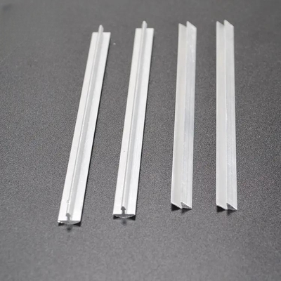 Customized 6063 Anodized Aluminum T Shape Transition Tile Trim For Interior Design