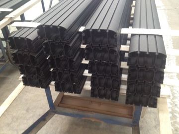 Sand Blasted Black Powder Coating Aluminum Industrial Profile for Auto Aluminum Profile
