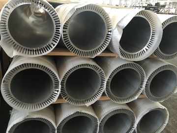 Big Size Round Type Aluminum Heat Sink Tube Aluminum Radiator Profile