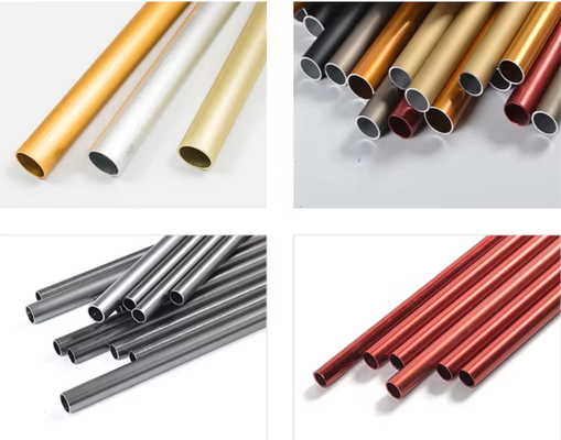 7075 T6 Aluminium Alloy Tube For Bicycle Frame Aluminium Pipe Profile