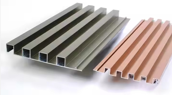 Decorative Aluminum Profiles For Wall Panels / Wall Panel Aluminum Extrusion