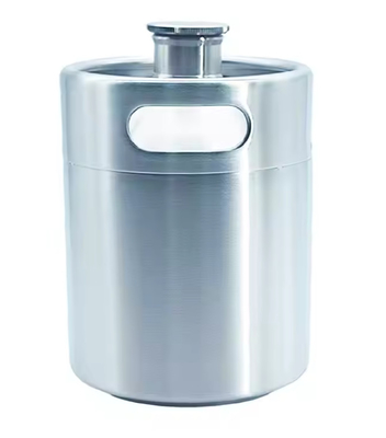 Custom Logo Electro Corrosion Printing Stainless Steel Beer Keg 2l 3.6l 4l SUS304 Portable
