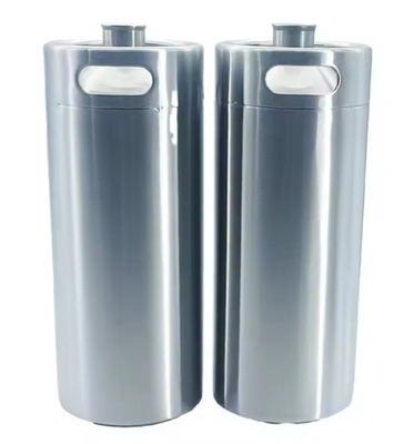 Custom Logo Electro Corrosion Printing Stainless Steel Beer Keg 2l 3.6l 4l SUS304 Portable