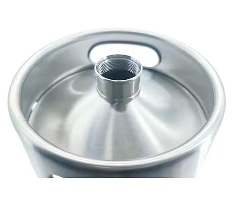 Custom Logo Electro Corrosion Printing 2l 3.6l 4l SUS304 Portable Stainless Steel Beer Keg