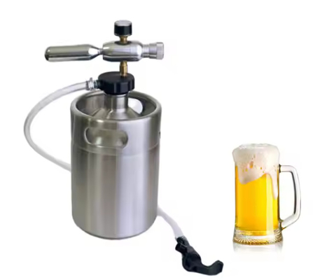 Custom Size Color 2l 3.6l 4l 5l 10l Stainless Steel Portable Drink Beer Barrel Keg Mini Keg