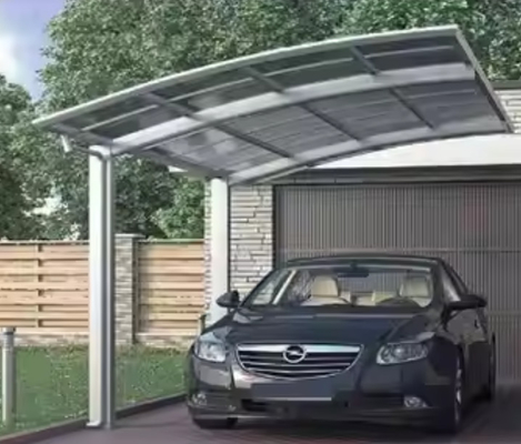 Customizable Premium Aluminum Alloy Frame Carport Waterproof Outdoor Residential Garages for Home Use Car Parking Garage Garden