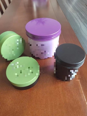 Food Grade 0.5L 500ml Big Aluminum Tin Box Tin Container Tin Jar With Screw Lid