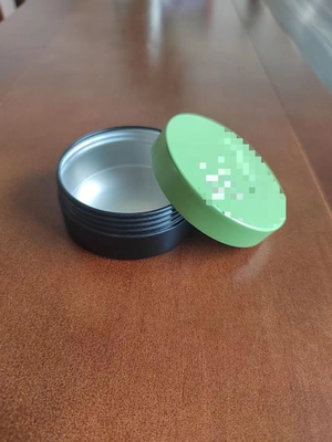 Food Grade 0.5L 500ml Big Aluminum Tin Box Tin Container Tin Jar With Screw Lid