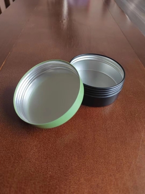 Food Grade 0.5L 500ml Big Aluminum Tin Box Tin Container Tin Jar With Screw Lid