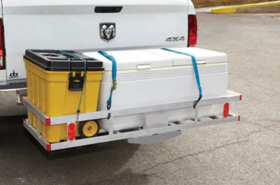Ultra Light Aluminum Tow Hitch Cargo Carrier High Load Capacity Easy Install Built For Endurance