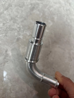Custom Metal Aluminum CNC Machining Tubes and Pipes  Vehicle parts and accessories water pipe