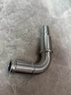 Custom Metal Aluminum CNC Machining Tubes and Pipes  Vehicle parts and accessories water pipe