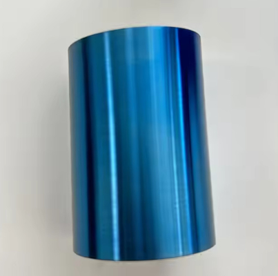 High Quality PVD Coating Blue Stainless Steel Tube Plus Brushing Treatment Chamfer Cutting for Exhausting Pipe of Motorcycle