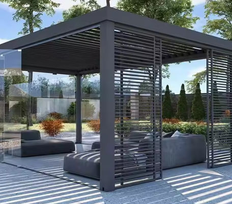 6061 6063 T5 Pergola için alüminyum ekstrüzyon profili tedarik eden fabrika